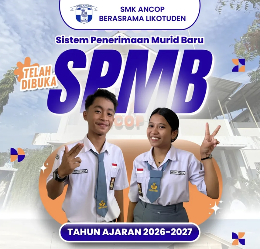 SPMB SMK ANCOP Berasrama Likotuden Tahun Pelajaran 2026/2027