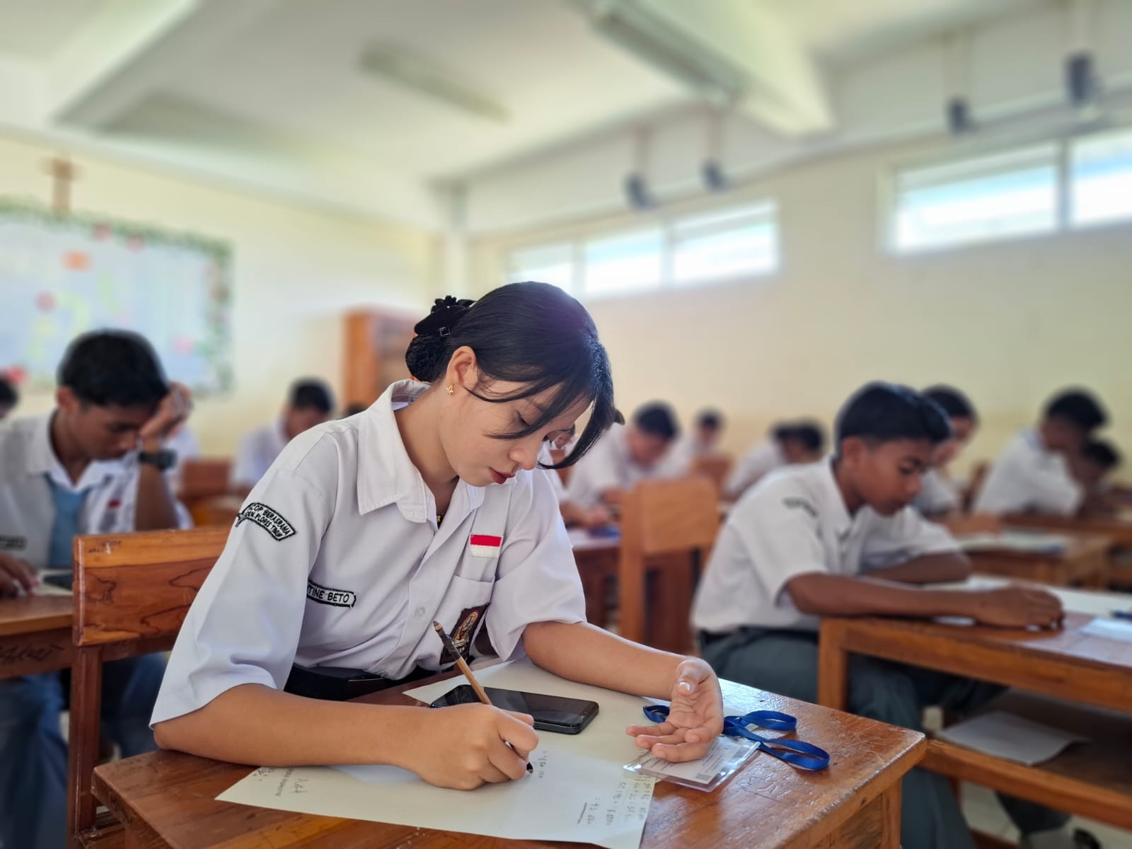 Menakar Capaian Belajar, SMK ANCOP Berasrama Likotuden Laksanakan Asesmen Sumatif Akhir Tahun (ASAT) Berbasis CBT