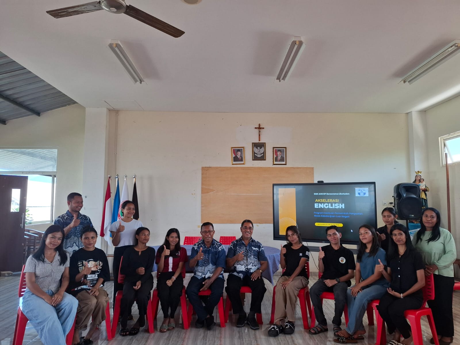 SMK ANCOP Berasrama Likotuden Selenggarakan English Acceleration Program untuk Persiapan Kerja ke Luar Negeri